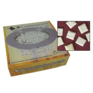 Oven-Baked Communion Bread - 500 Pieces for Meaningful Sacramental Experience - Easy to Pass Around