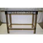 60" Smokey Gray Table - This Do in Remembrance