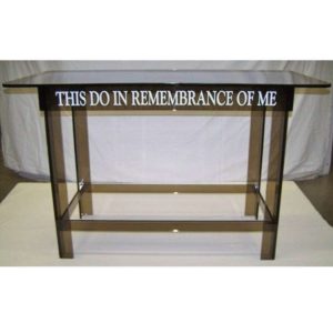60" Smokey Gray Table - This Do in Remembrance