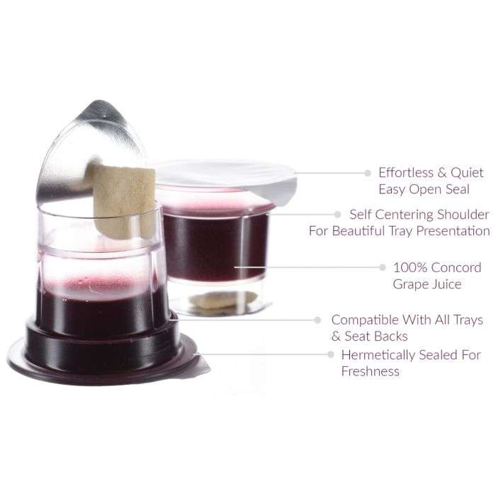 Gluten Free Bread with Sacramental Concord Grape Juice - Image 3