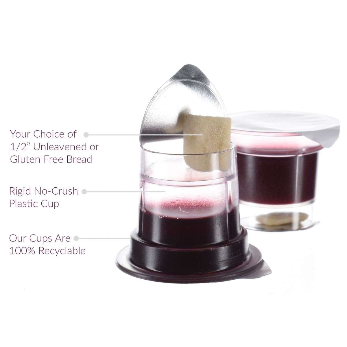 Gluten Free Bread with Sacramental Concord Grape Juice - Image 4